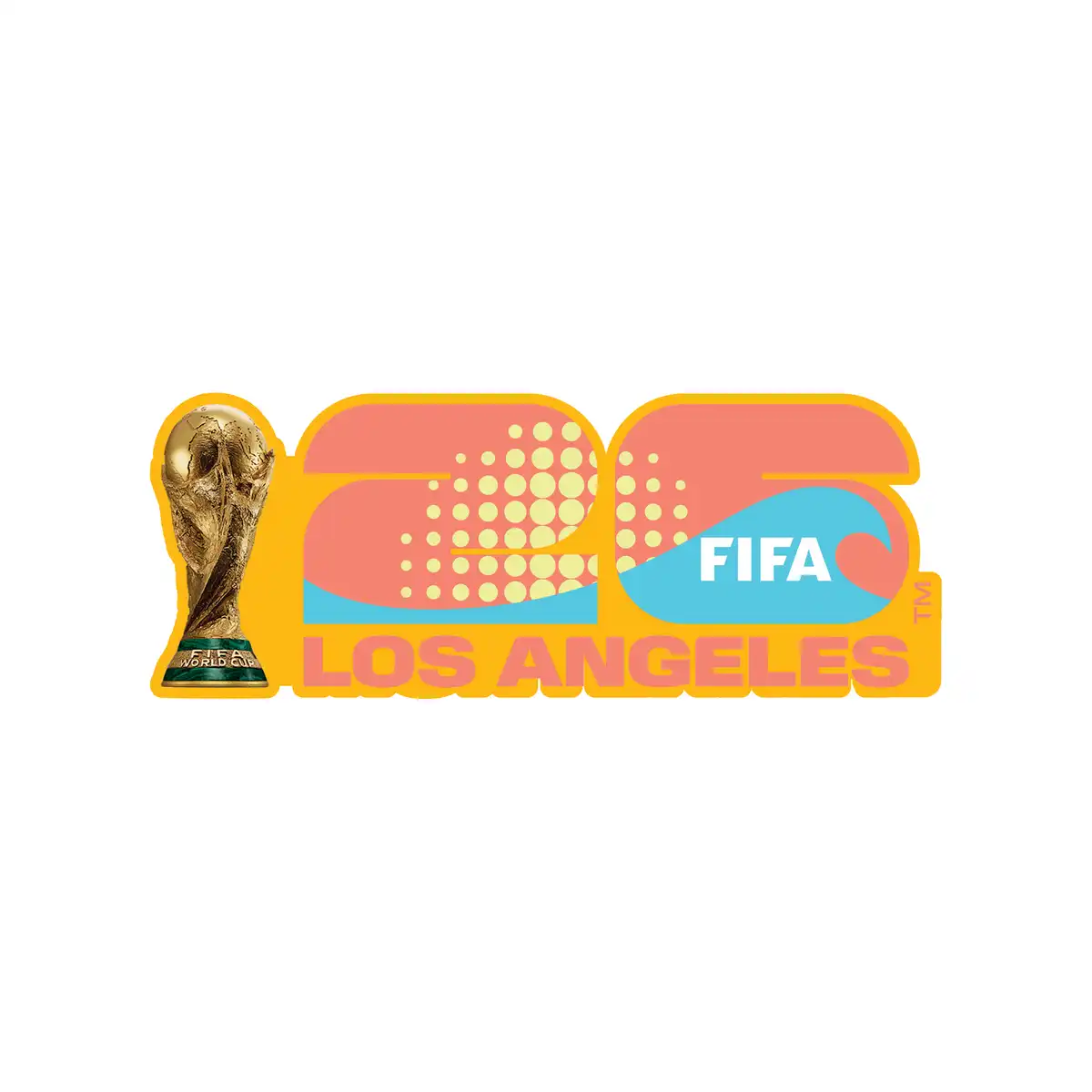 2026 WORLD CUP HOST CITY LOS ANGELES MAGNET