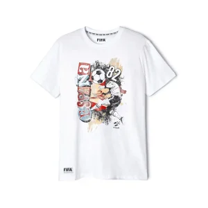 FIFA CLASSICS SPAIN '82 RETRO PAINT T-SHIRT - UNISEX