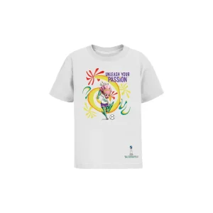 FIFA U-17 WOMEN'S WORLD CUP DOMINICAN REPUBLIC 2024? TAN??? MASCOT T-SHIRT - YOUTH