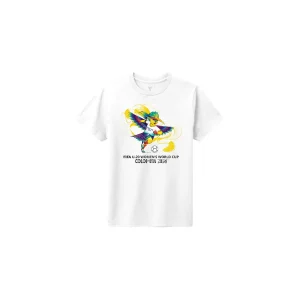 FIFA U-20 WOMEN'S WORLD CUP COLOMBIA 2024? WHITE MASCOT T-SHIRT - YOUTH