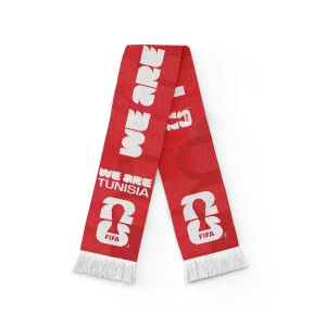 2026 WORLD CUP WE ARE TUNISIA SCARF