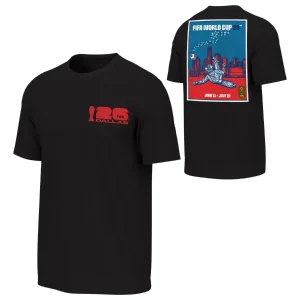 2026 WORLD CUP DALLAS POSTER BLACK T-SHIRT - UNISEX